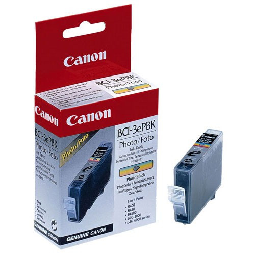 Canon BCI-3ePBK fotosvart bläckpatron (original) 4485A002 011080 - 1