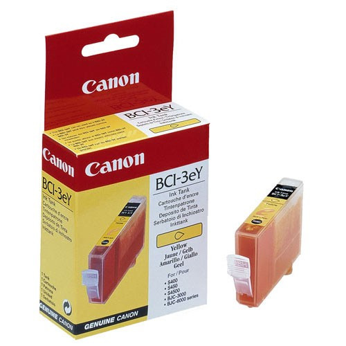 Canon BCI-3eY gul bläckpatron (original) 4482A002 011060 - 1