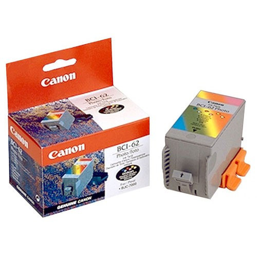 Canon BCI-62 foto färgbläckpatron (original) 0969A008 014020 - 1