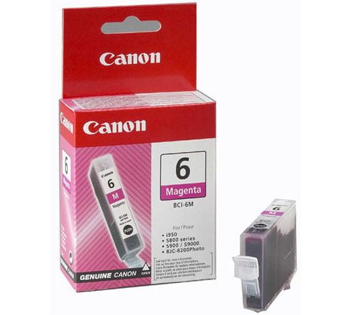 Canon BCI-6M magenta bläckpatron (original) 4707A002 011440 - 1