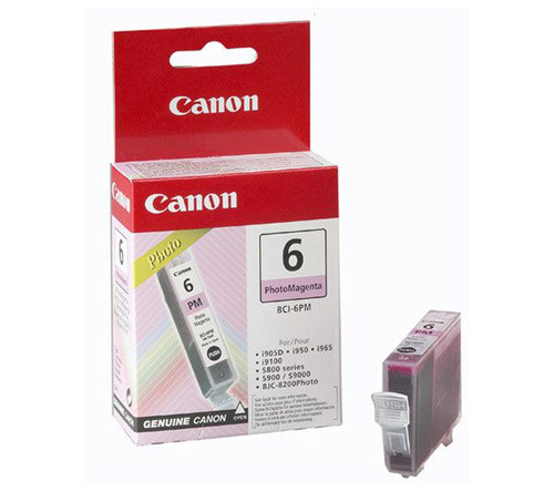 Canon BCI-6PM fotomagenta bläckpatron (original) 4710A002 011500 - 1
