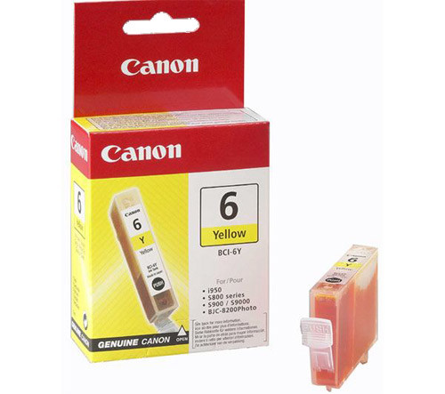 Canon BCI-6Y gul bläckpatron (original) 4708A002 011460 - 1