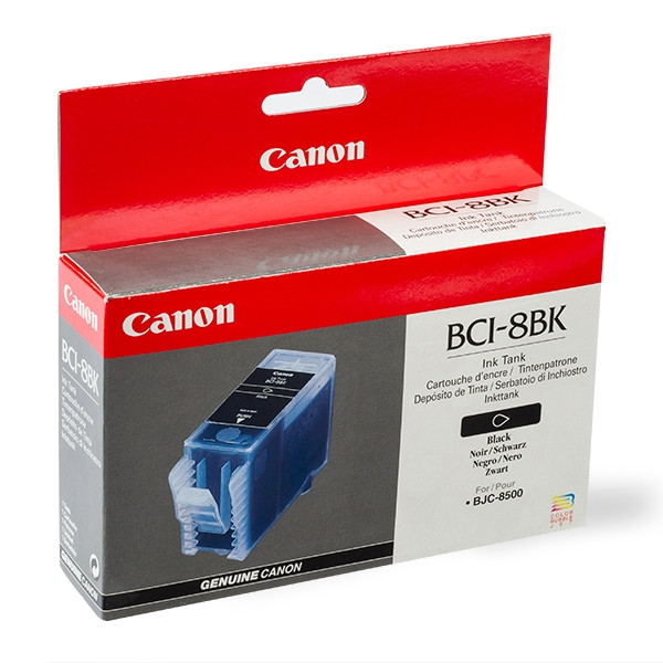 Canon BCI-8BK svart bläckpatron (original) 0977A002AA 011595 - 1