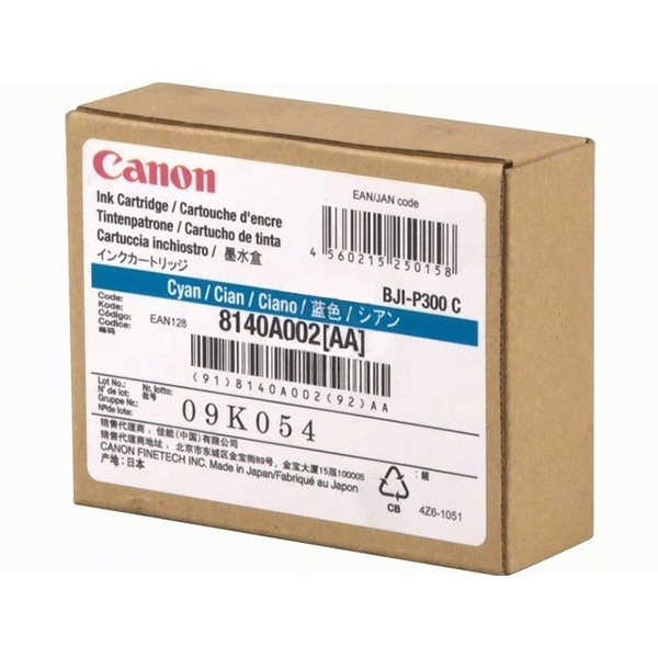 Canon BJI-P300C cyan bläckpatron (original) 8140A002 018950 - 1