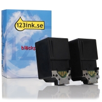 Canon BX-20 svart bläckpatron 2-pack (varumärket 123ink)  010221