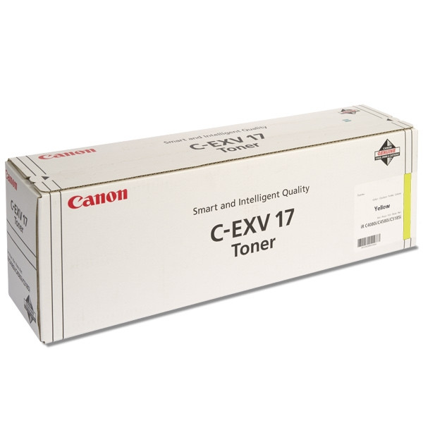 Canon C-EXV17 Y gul toner (original) 0259B002 070978 - 1