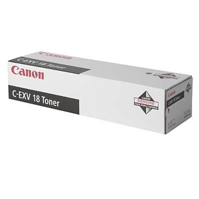 Canon C-EXV18 svart toner (original) 0386B002 071355 - 1