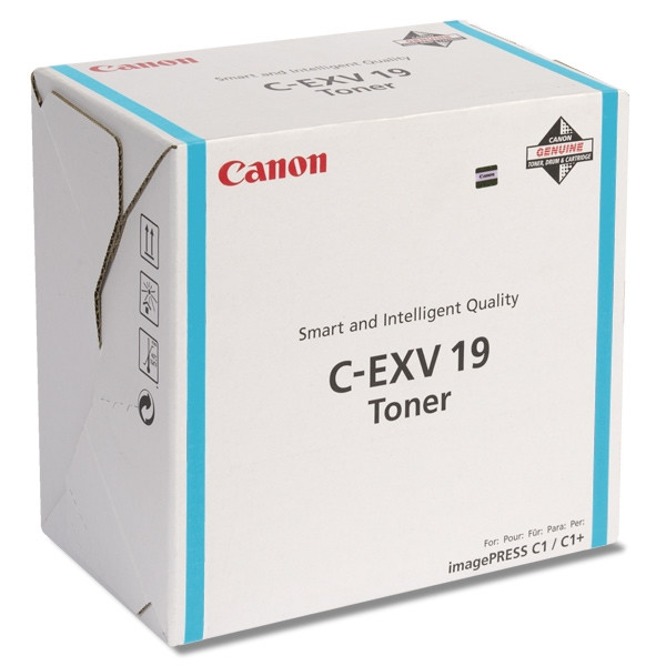 Canon C-EXV19 C cyan toner (original) 0398B002 070890 - 1