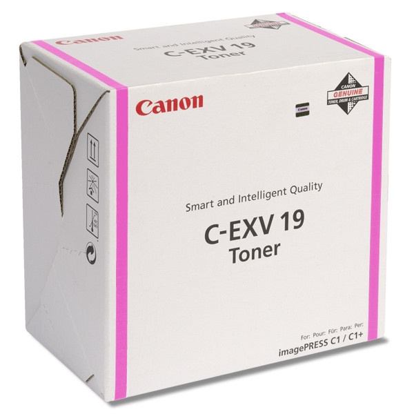 Canon C-EXV19 M magenta toner (original) 0399B002 070892 - 1