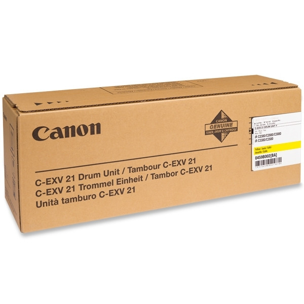Canon C-EXV21 Y gul trumma (original) 0459B002 070910 - 1
