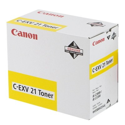 Canon C-EXV21 gul toner (original) 0455B002 071498 - 1