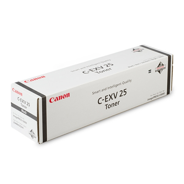 Canon C-EXV25 BK svart toner (original) 2548B002 070688 - 1