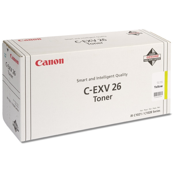 Canon C-EXV26 Y gul toner (original) 1657B006 070876 - 1