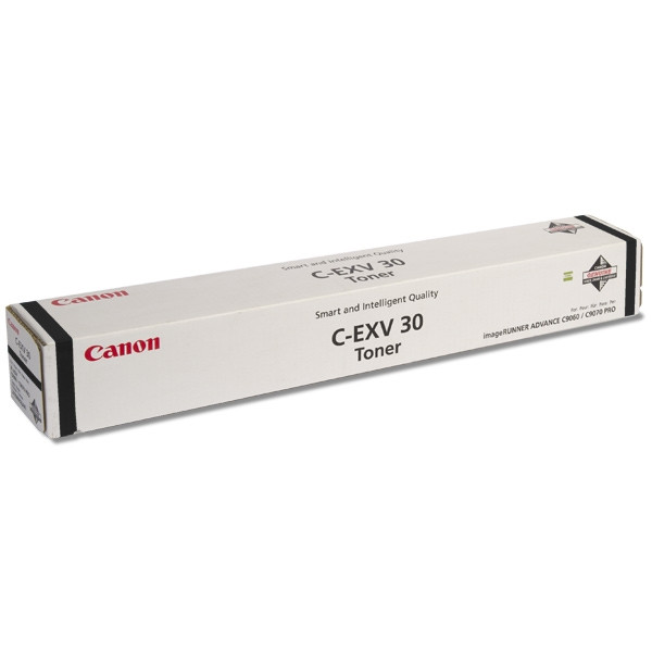 Canon C-EXV30 BK svart toner (original) 2791B002 070820 - 1