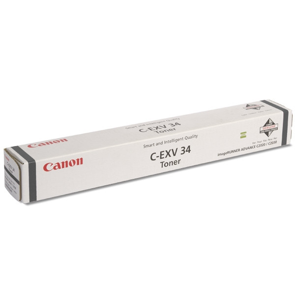 Canon C-EXV34 BK svart toner (original) 3782B002 070760 - 1