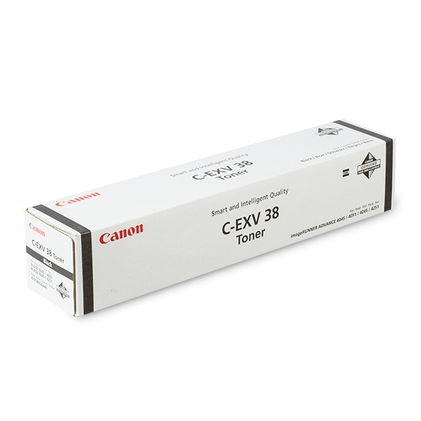 Canon C-EXV38 BK svart toner (original) 4791B002 070710 - 1