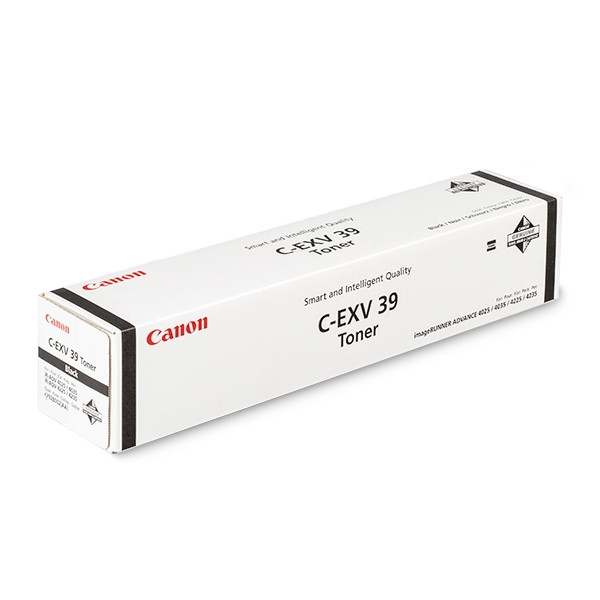 Canon C-EXV39 BK svart toner (original) 4792B002 070712 - 1