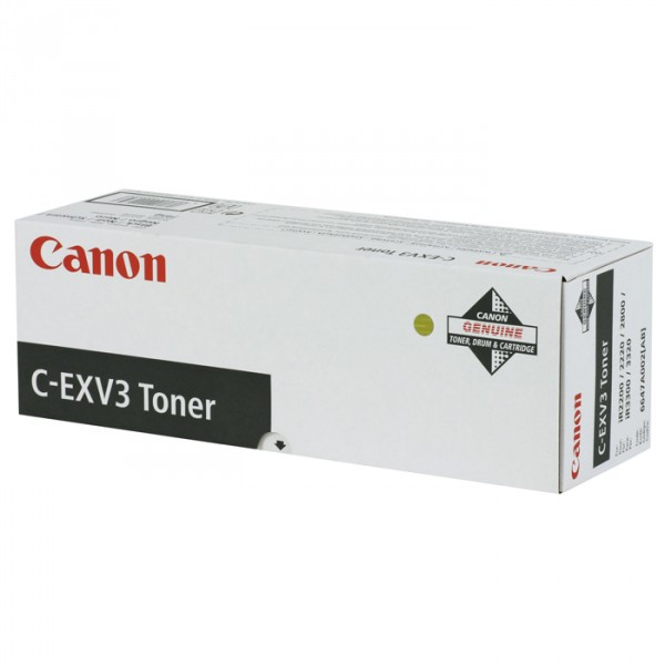 Canon C-EXV3 svart toner (original) 6647A002AA 071180 - 1