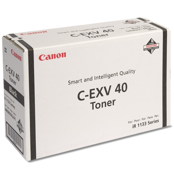 Canon C-EXV40 BK svart toner (original) 3480B006 070728 - 1