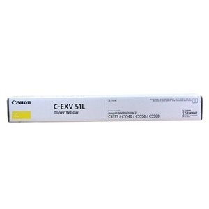 Canon C-EXV51L Y gul toner låg kapacitet (original) 017504 - 1