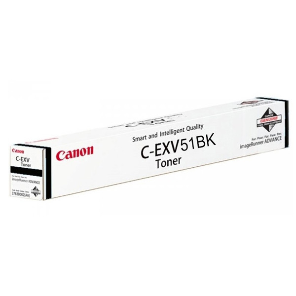 Canon C-EXV51 BK svart toner | 69.000 sidor (original) 0481C002 070660 - 1
