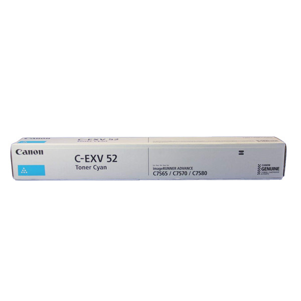 Canon C-EXV52 C cyan toner (original) 0999C002 070654 - 1