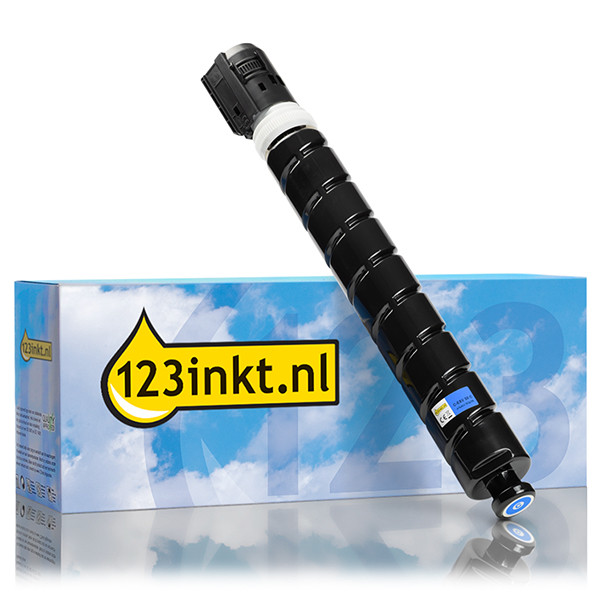 Canon C-EXV58 C cyan toner (varumärket 123ink) 3764C002C 070115 - 1