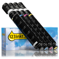 Canon C-EXV64 BK/C/M/Y toner 4-pack (varumärket 123ink) 131992