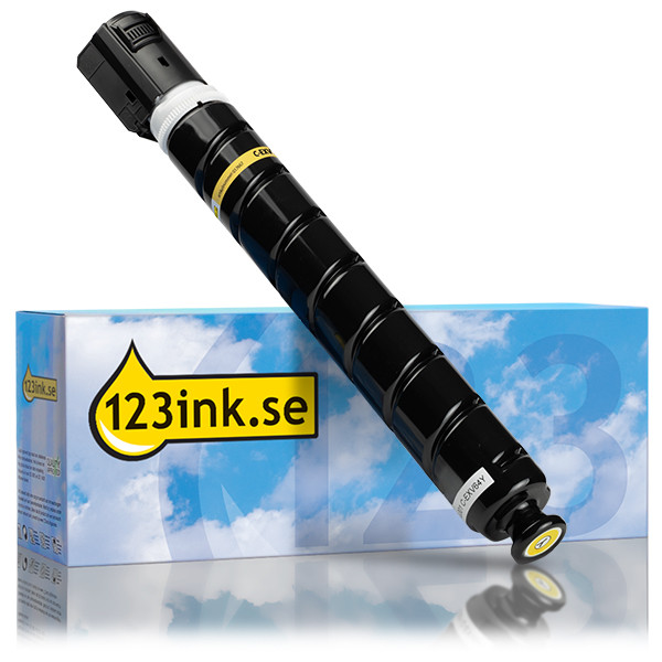 Canon C-EXV64 Y gul toner (varumärket 123ink) 017673 - 1