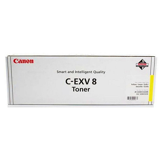 Canon C-EXV8 Y gul toner (original) 7626A002 071250 - 1