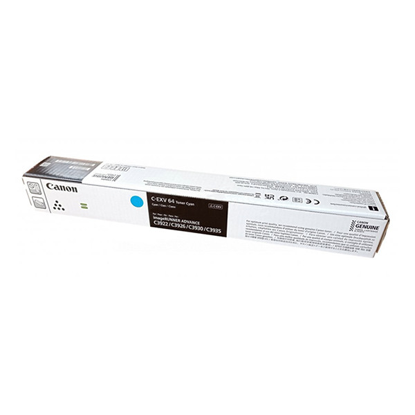 Canon C-EXV 64 C cyan toner (original) 017668 - 1