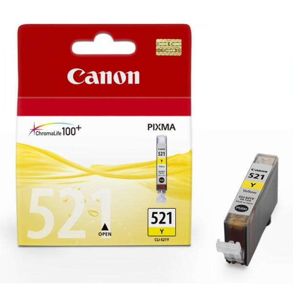 Canon CLI-521Y gul bläckpatron (original) 2936B001 018358 - 1