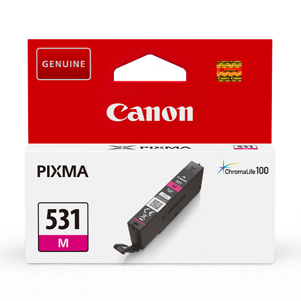 Canon CLI-531M magenta bläckpatron (original) 6120C001 017648 - 1