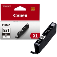 Canon CLI-551BK XL svart bläckpatron hög kapacitet (original) 6443B001 018790