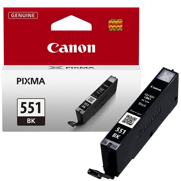 Canon CLI-551BK svart bläckpatron (original) 6508B001 018782 - 1