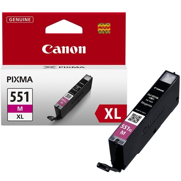 Canon CLI-551M XL magenta bläckpatron hög kapacitet (original) 6445B001 018794 - 1