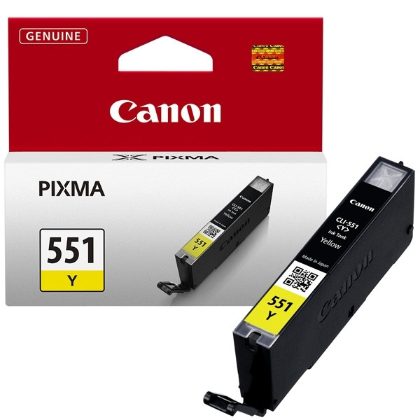 Canon CLI-551Y gul bläckpatron (original) 6511B001 018788 - 1
