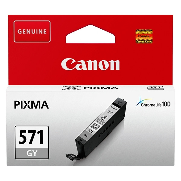 Canon CLI-571GY grå bläckpatron (original) 0389C001 0389C001AA 017258 - 1