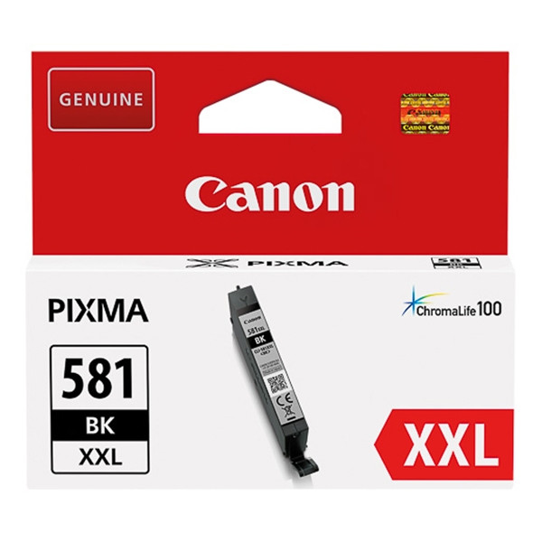 Canon CLI-581BK XXL svart bläckpatron extra hög kapacitet (original) 1998C001 017460 - 1