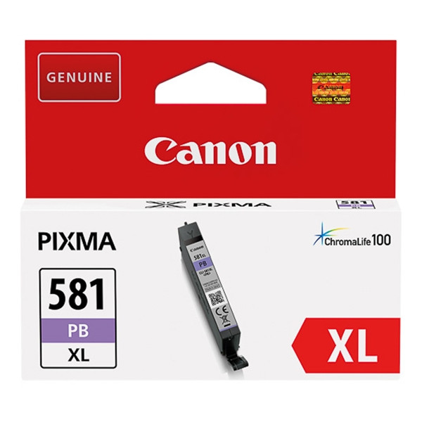 Canon CLI-581PB XL fotoblå bläckpatron hög kapacitet (original) 2053C001 017470 - 1