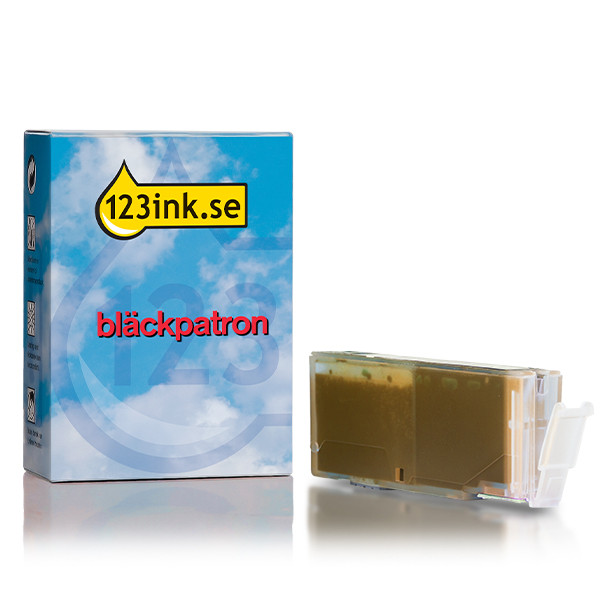 Canon CLI-581Y XL gul bläckpatron hög kapacitet (varumärket 123ink) 017457 - 1