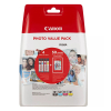 Canon CLI-581 BK/C/M/Y bläckpatron och fotopapper Value Pack (original)