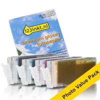 Canon CLI-581 BK/C/M/Y photo value pack (varumärket 123ink) 132312