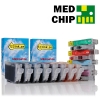 Canon CLI-8 BK/C/M/Y/PC/PM/G/R bläckpatron 16-pack (varumärket 123ink) 120863 - 1