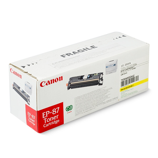 Canon EP-87Y gul toner (original) 7430A003 032845 - 1