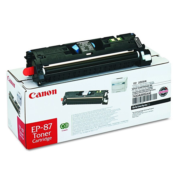 Canon EP-87 BK svart toner (original) 7433A003 032830 - 1