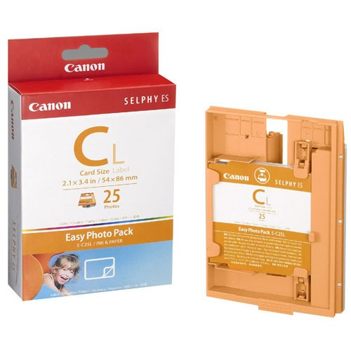 Canon Easy Photo Pack E-C25L bläckpatron och papper (original) 1250B001AA 018180 - 1