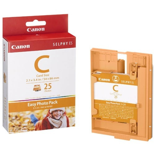 Canon Easy Photo Pack E-C25 bläckpatron och papper (original) 1249B001AA 018175 - 1