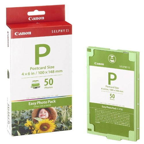 Canon Easy Photo Pack E-P50 bläckpatron och papper (original) 1247B001AA 018150 - 1
