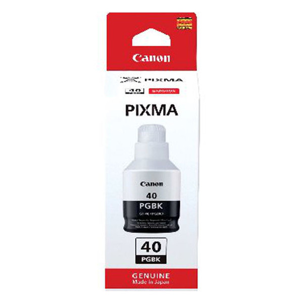 Canon GI-40PGBK svart bläckrefill (original) 3385C001 017540 - 1